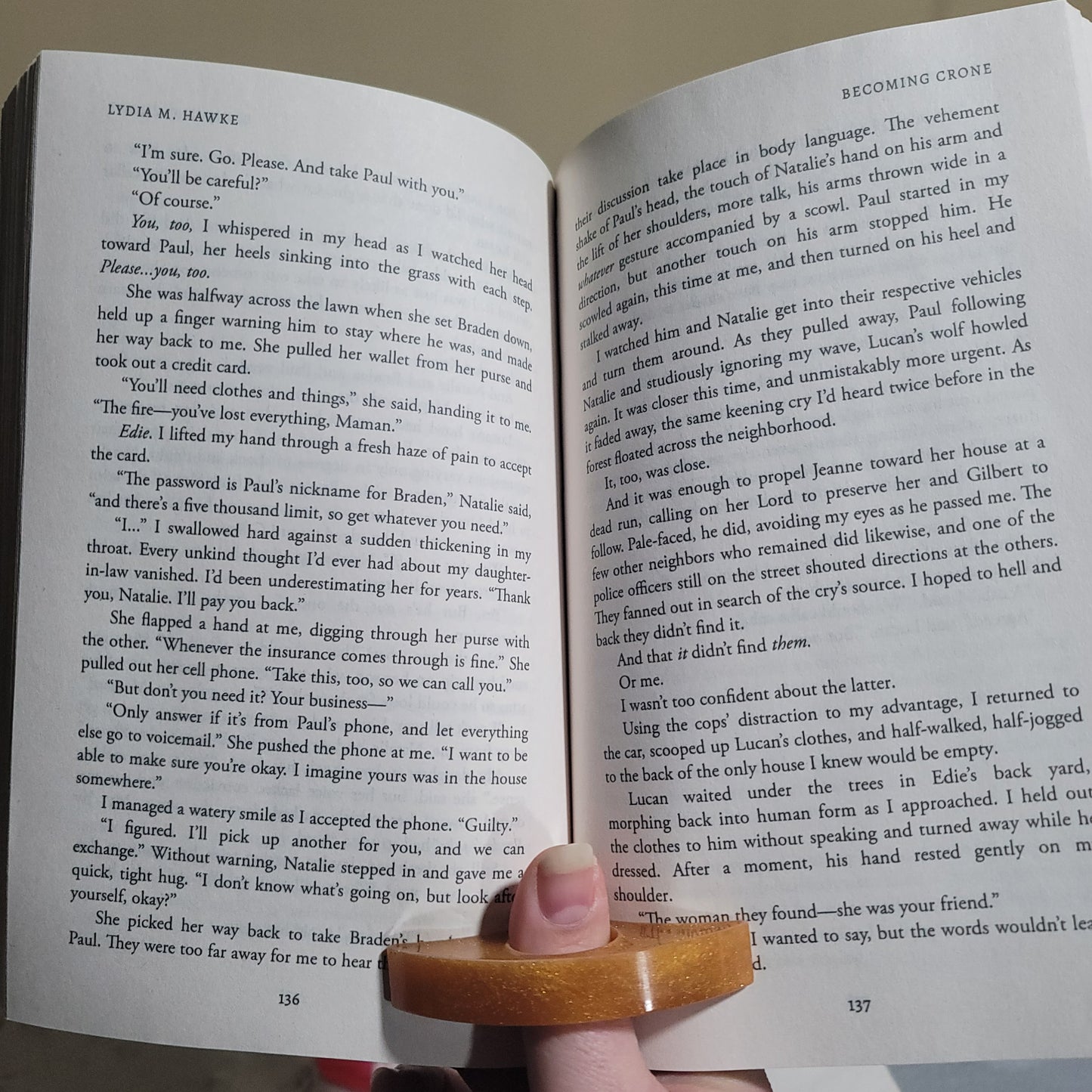 Resin Book Holder