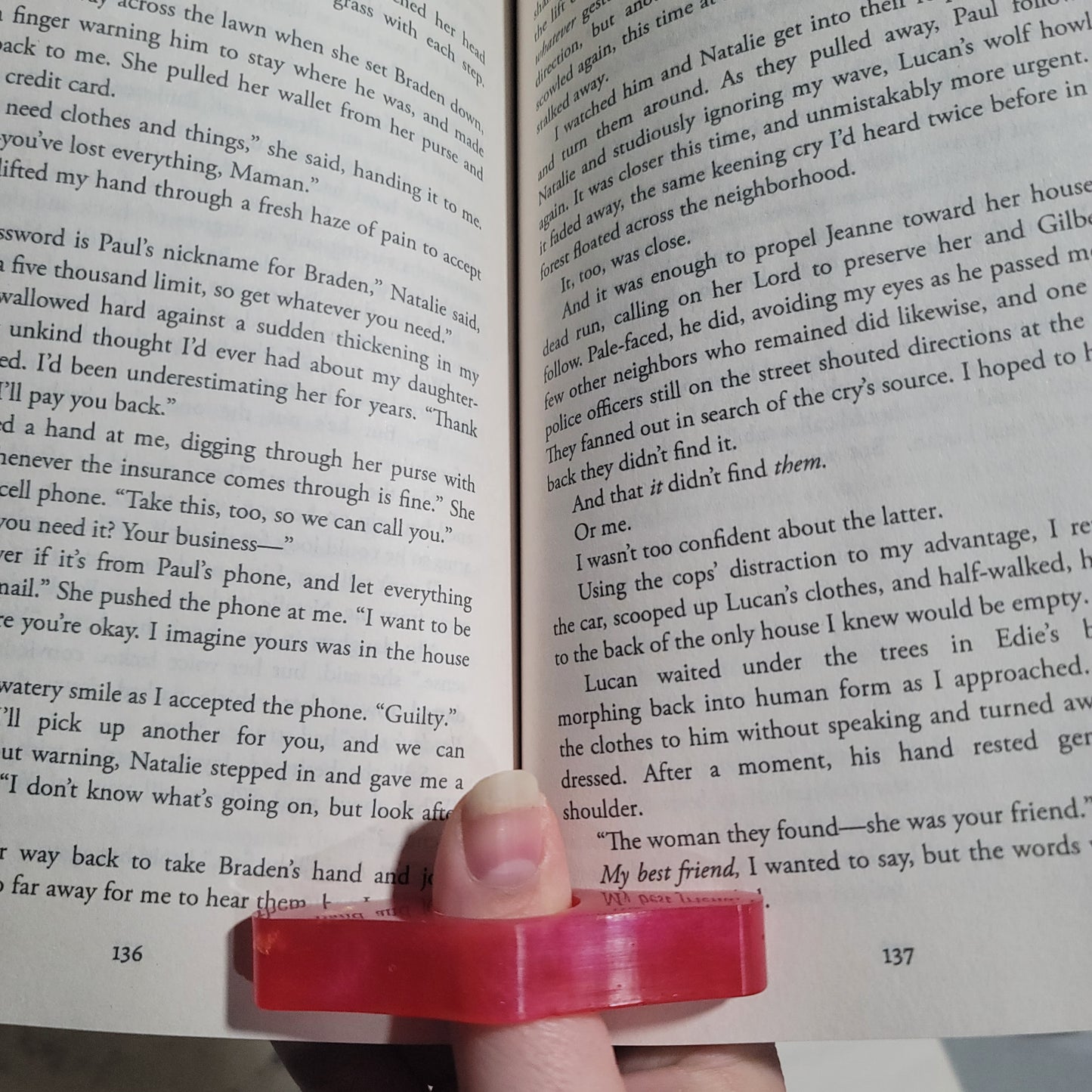 Resin Book Holder