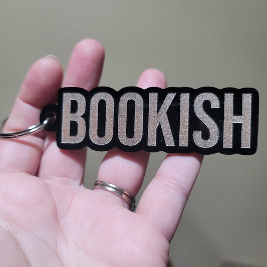 Bookish Keychain