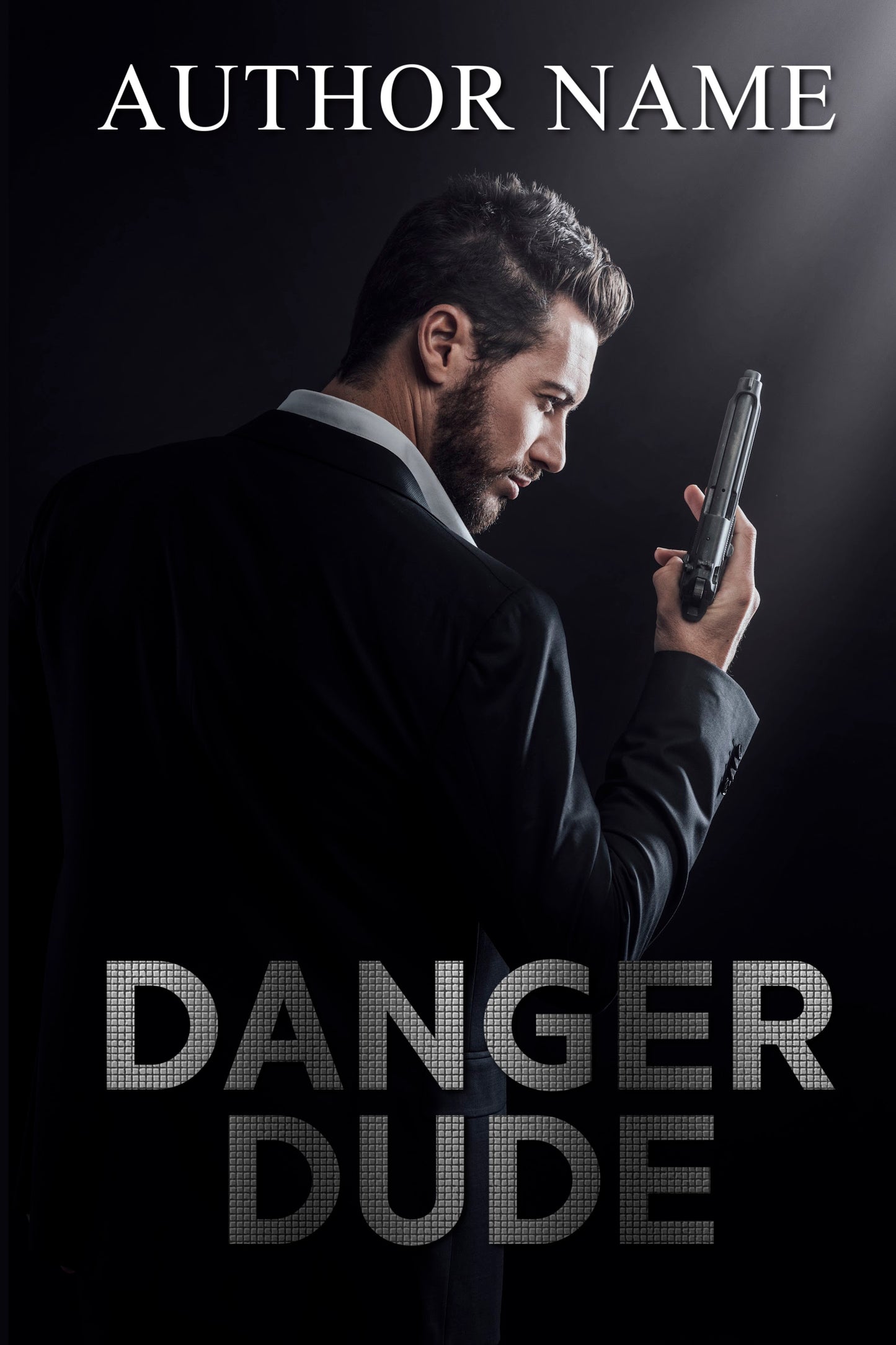 Danger Dude: Pre-Made Book Cover
