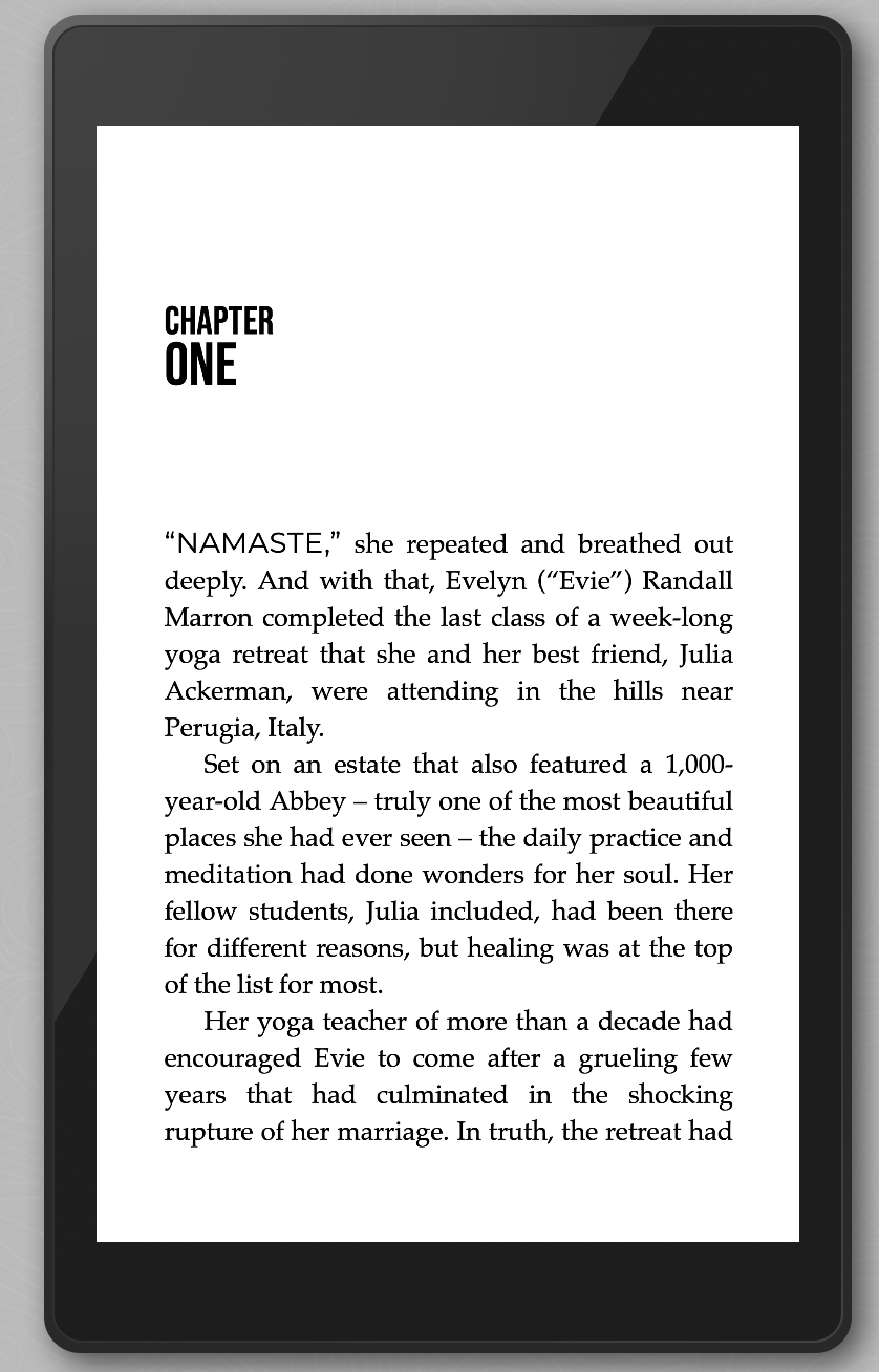 Book Formatting