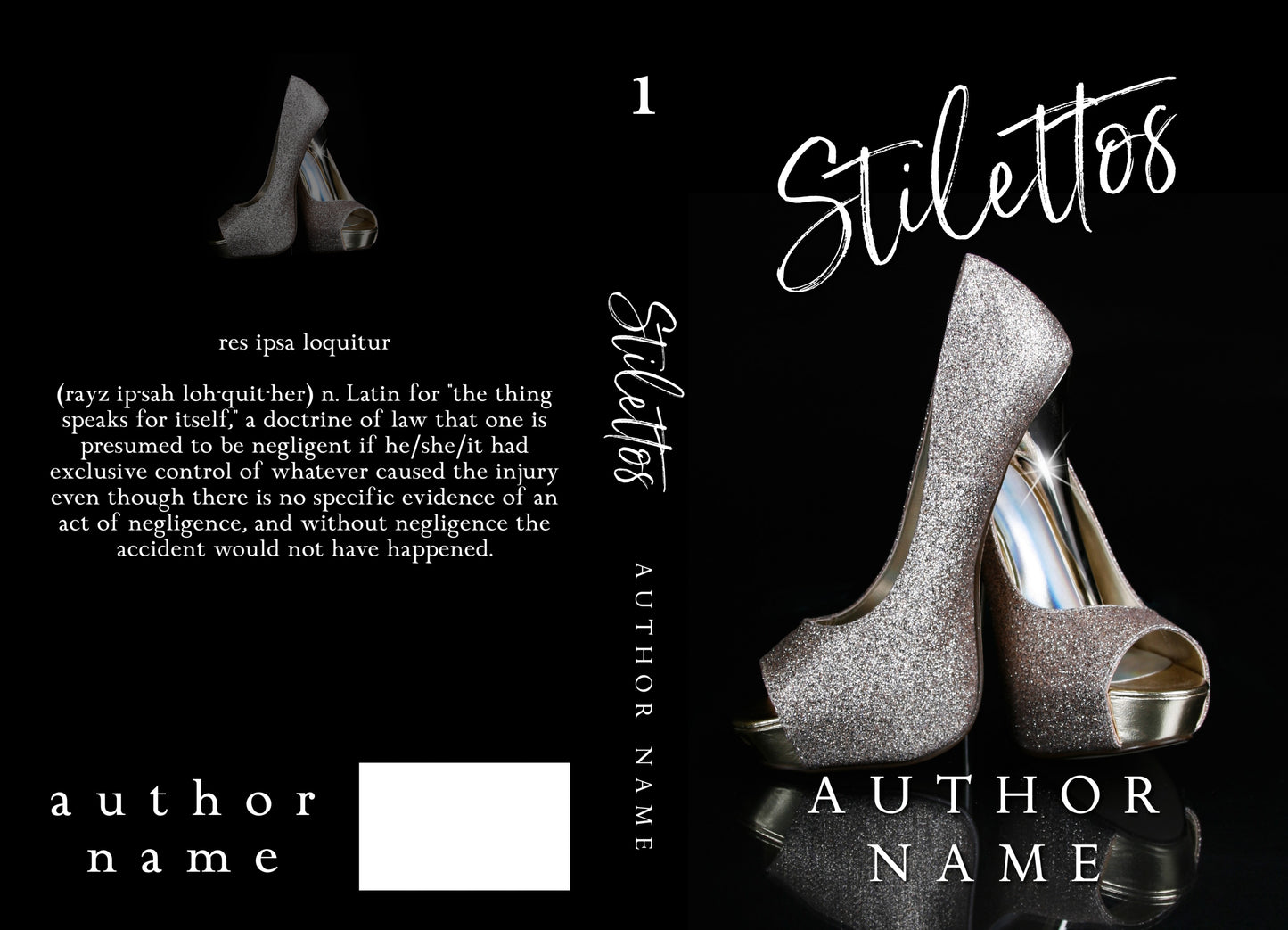 Stilettos: Pre-Made Book Cover