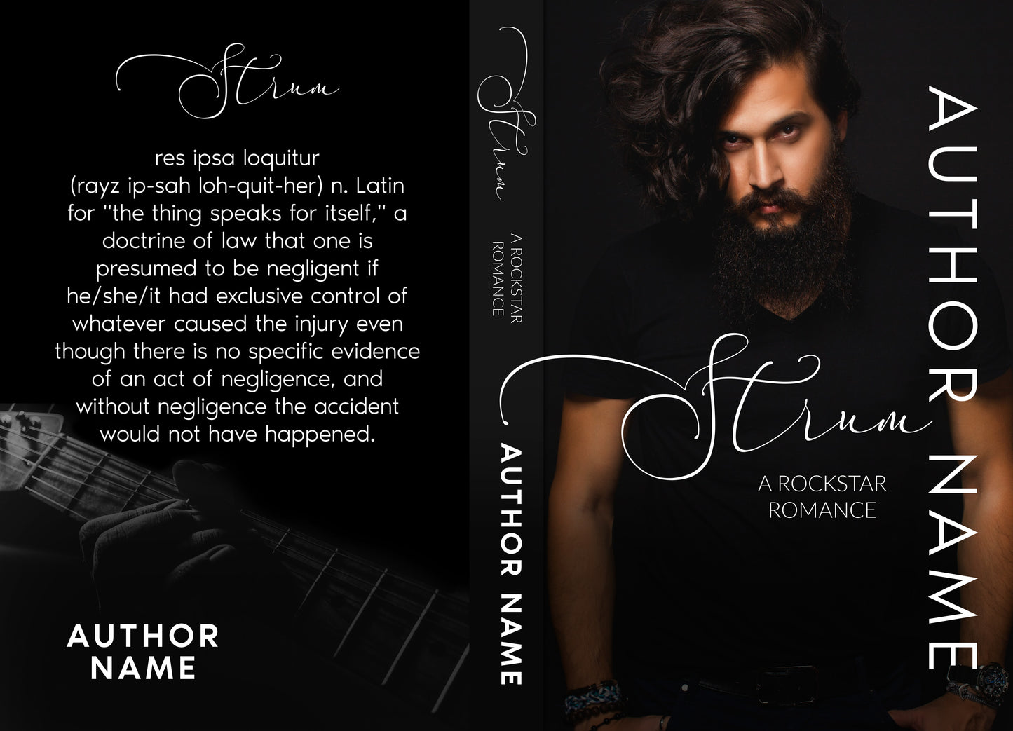 Strum: Pre-Made Book Cover