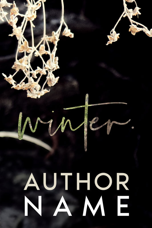 Winter: Pre-Made Book Cover